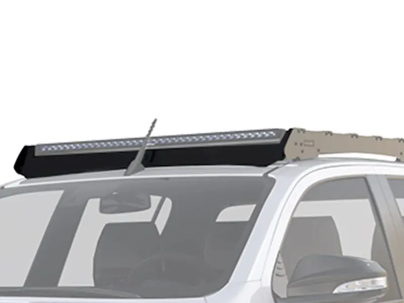 40-Inch Light Bar Wind Fairing For Toyota Hilux H48 Double Cab (2022–Present) Slimsport Rack 1