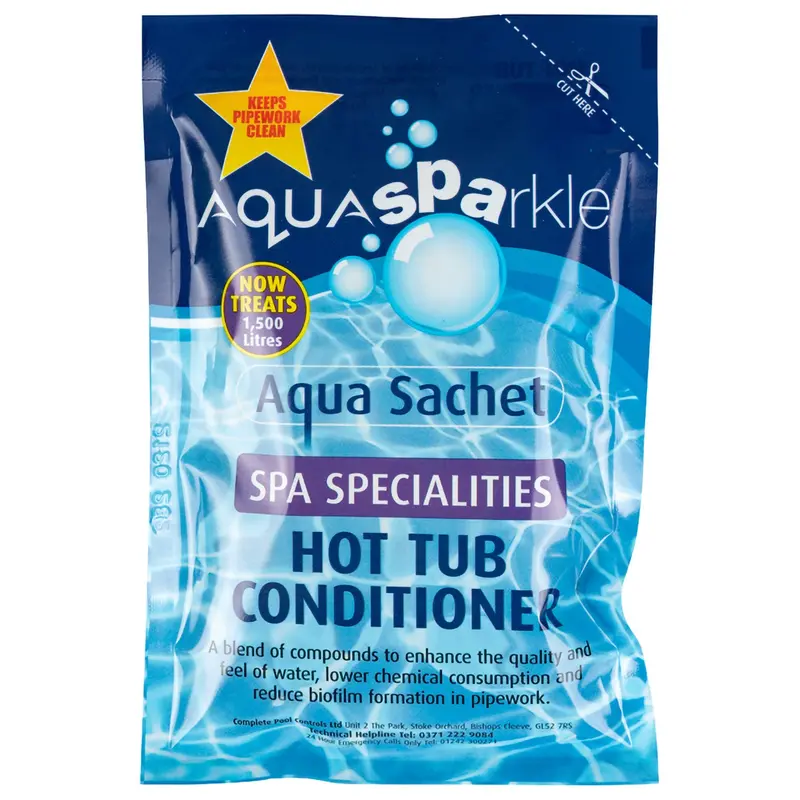 Aquasparkle Spa Conditioner In Convenient Sachet Form 1