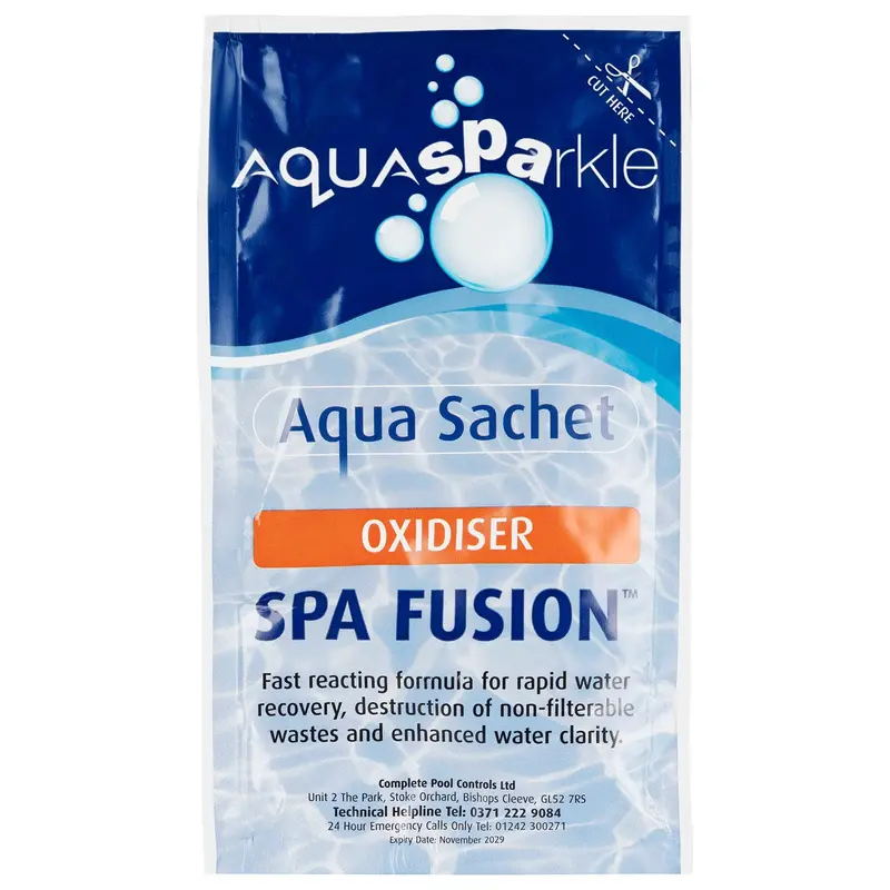 Aquasparkle Spa Fusion Oxidizing Shock Treatment – 35G Sachet 1