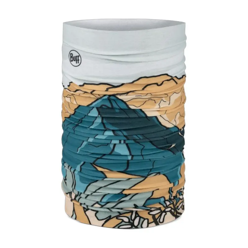 Buff Coolnet Uv Neck Tube In Nive Teal 1