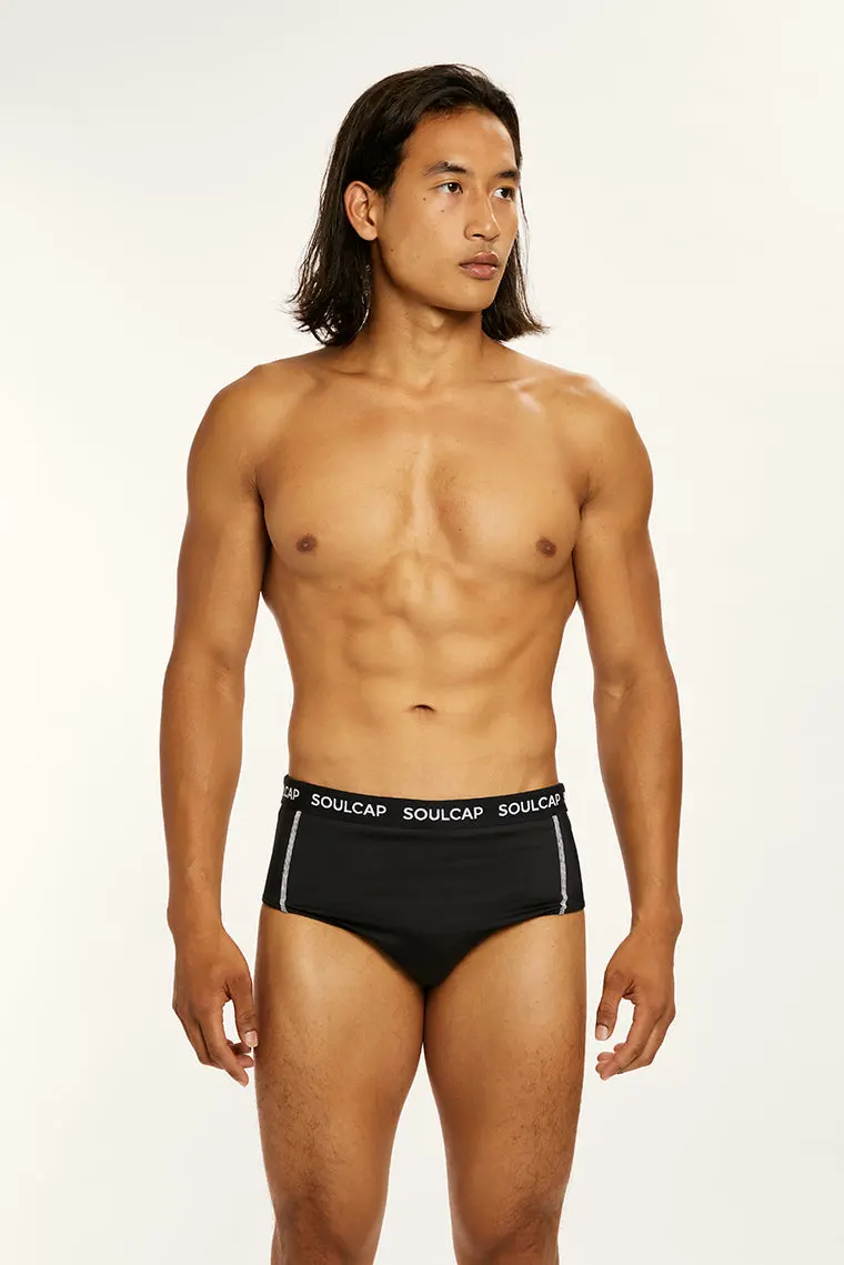 Classic Men'S Competitive Swimming Briefs 1