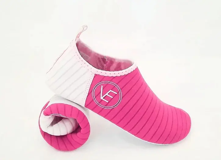 Cool Hot Pink Recyclable Water Shoe – Adult Fit, White Sole 1