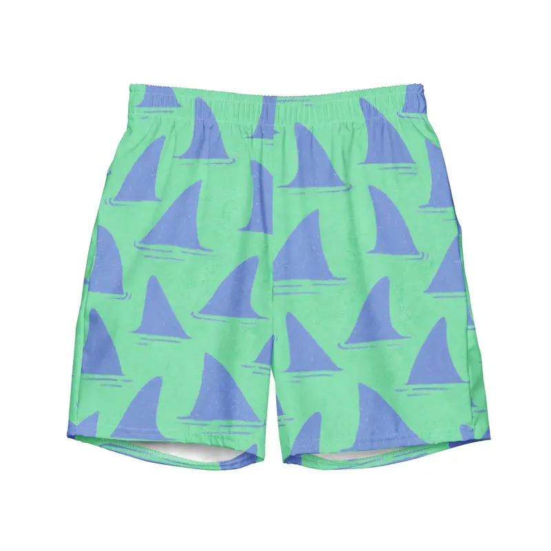Fins Swim Trunks For Men – Eco-Friendly Recycled Fabric 1
