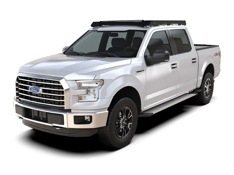 Ford F-150 Super Crew Cab (2015–2020) Slimsport Roof Rack With Light Bar Support 1