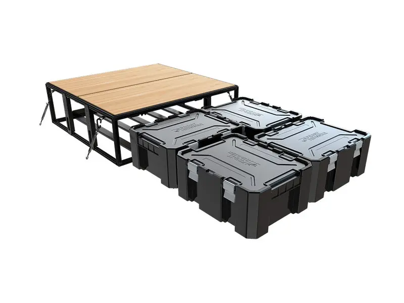 Four-Drawer Wolf Pack Pro Asymmetric Kit 1