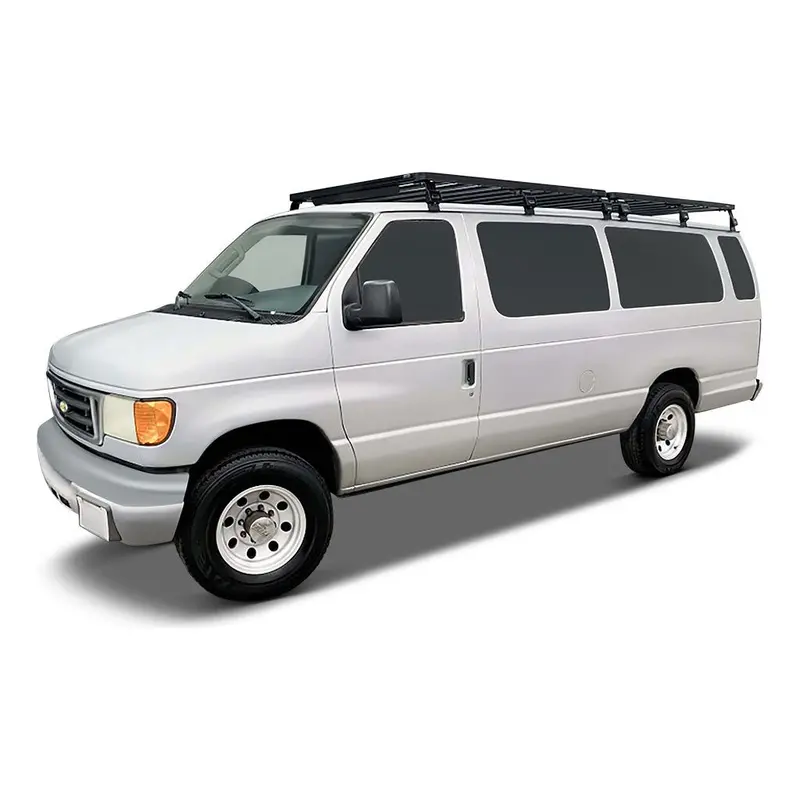 Front Runner Slimline Ii Full-Roof Rack Kit For 1992–2014 Ford E150/E250/E350 Extended Cab 1
