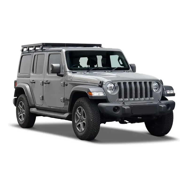 Front Runner Slimline Ii Half-Roof Rack Kit For 2018–Present Jeep Wrangler Jl 4-Door 1