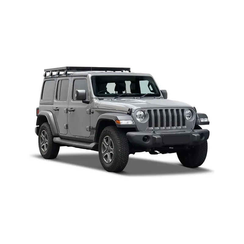 Front Runner Slimline Ii Half-Roof Rack Kit – Tall Version For 2018–Present Jeep Wrangler Jl 4-Door 1