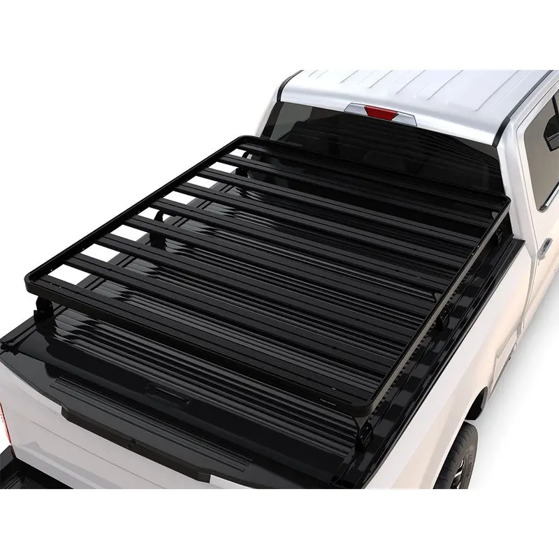Front Runner Slimline Ii Load Bed Rack For 1999–Present Ford F-250/F-350 With Retrax Xr 6'9" Cover 1