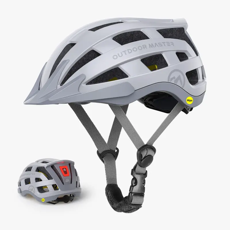Gem 2 Mips Bike Helmet With Integrated Led Light – Enhanced Visibility & Safety 1
