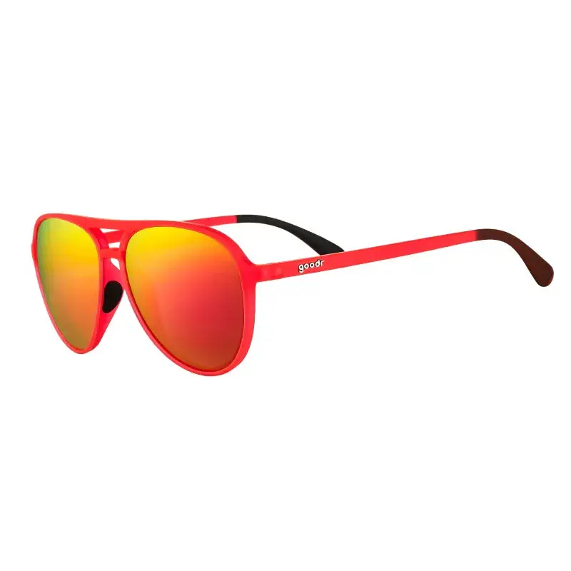 Goodr Captain Blunt'S Red Eye Polarized Sunglasses 1