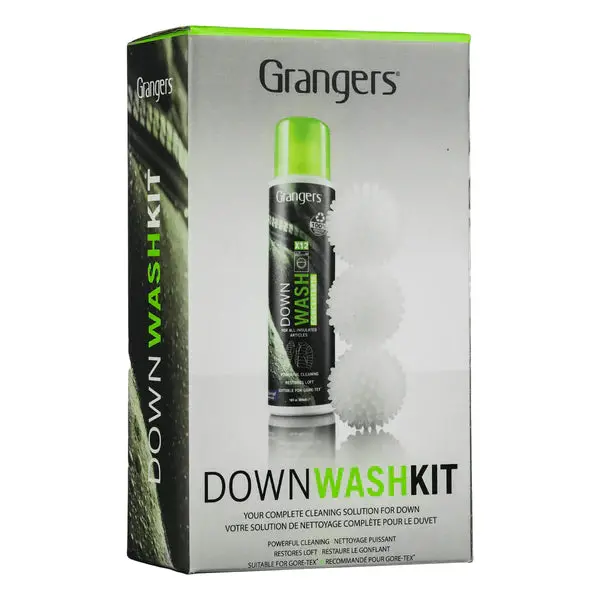 Grangers Down Wash Kit – Gentle Cleaning System For Down Insulation 1