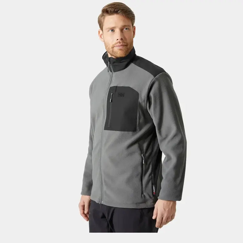 Helly Hansen Daybreaker Block Microfleece Jacket – Men’S Softshell-Like Layering Jacket 1