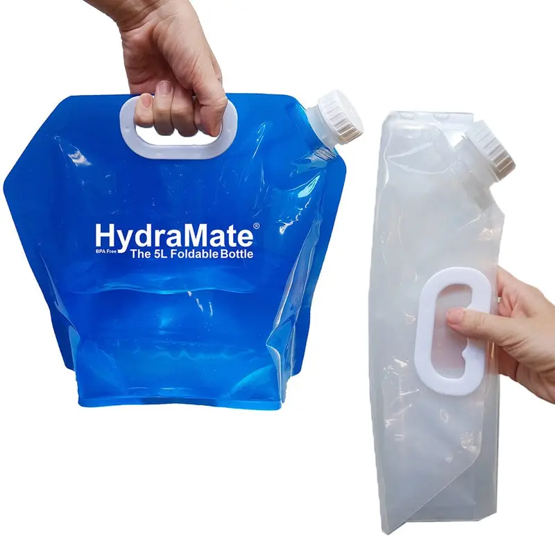 Hydramate Expandable Water Carrier – 5L Collapsible Bottle (2-Pack) 1