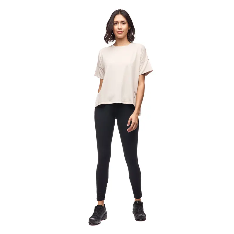 Indyeva Taza Short-Sleeve Travel Tee – Women’S Soft Cotton Blend Top 1