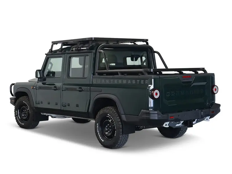 Ineos Grenadier Quartermaster Slimline Ii Bed Rack With Roller Tonneau Cover (2023–Present) 1