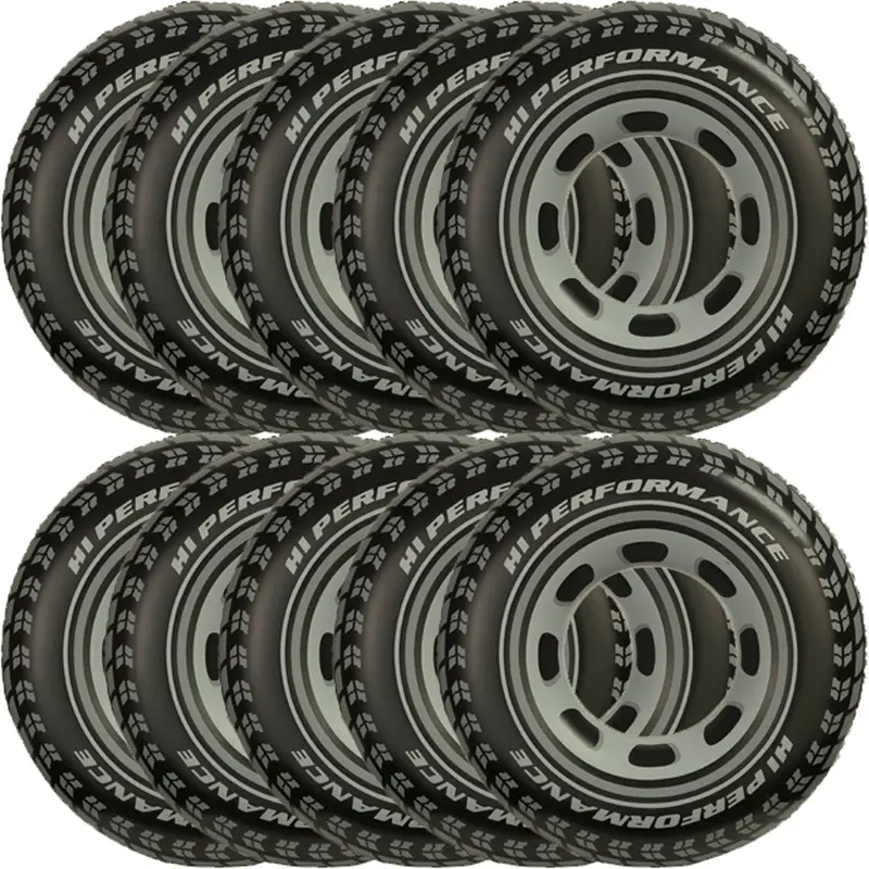 Intex Giant Tire Tube Float – 10-Pack Inflatable Ring For Pools, Lakes, And Beaches 1