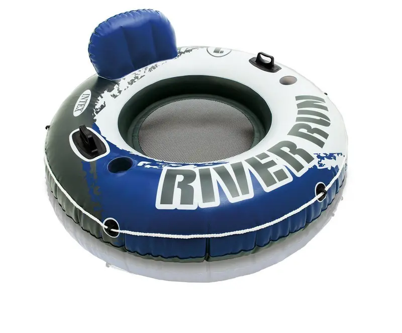 Intex River Run I Inflatable Tube Raft – 4-Pack, 53-Inch Diameter For River Floating 1
