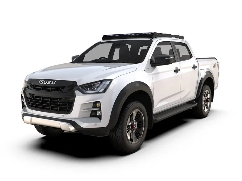 Isuzu D-Max (2020–Present) Slimsport Roof Rack Kit With Light Bar Mounting Option 1