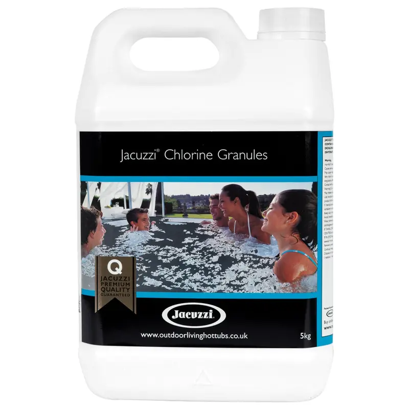 Jacuzzi® Chlorine Granules For Sanitizing Hot Tub Water – 5Kg 1