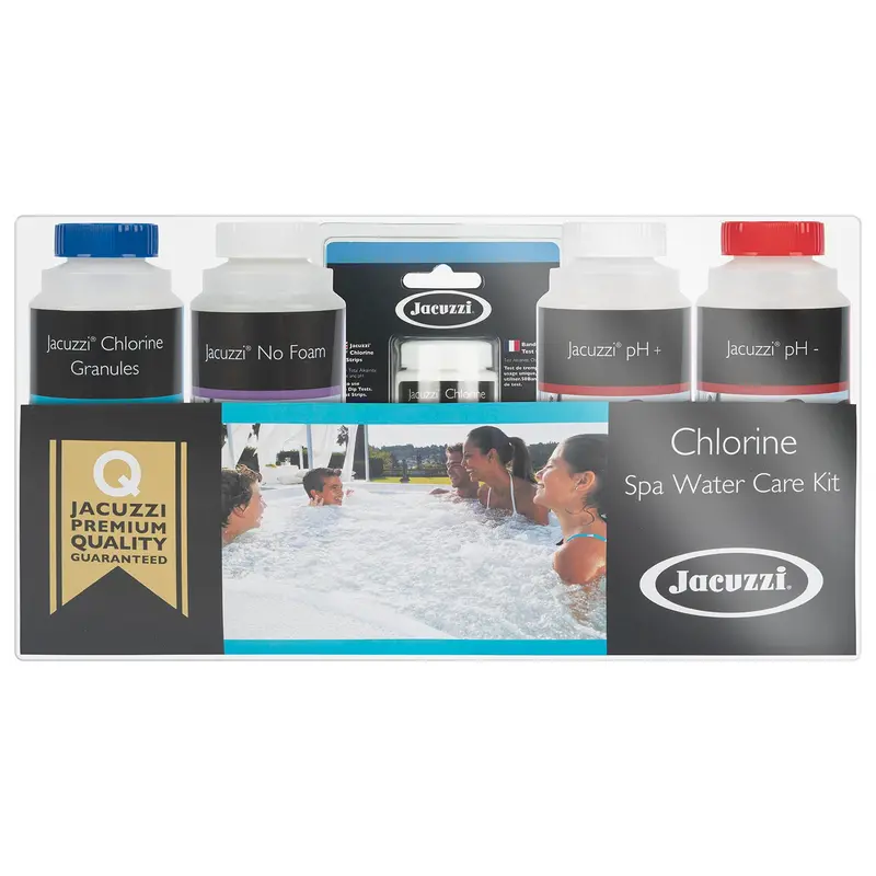 Jacuzzi Chlorine Starter Kit – Complete Spa Sanitizing Set 1