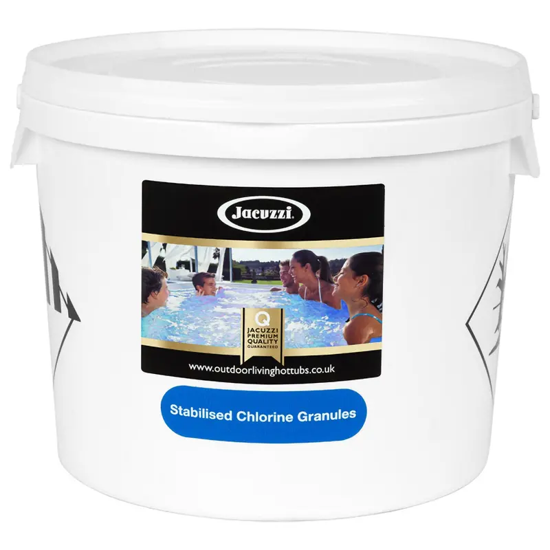 Jacuzzi Stabilized Chlorine Granules – 10Kg Pool & Hot Tub Sanitizer 1