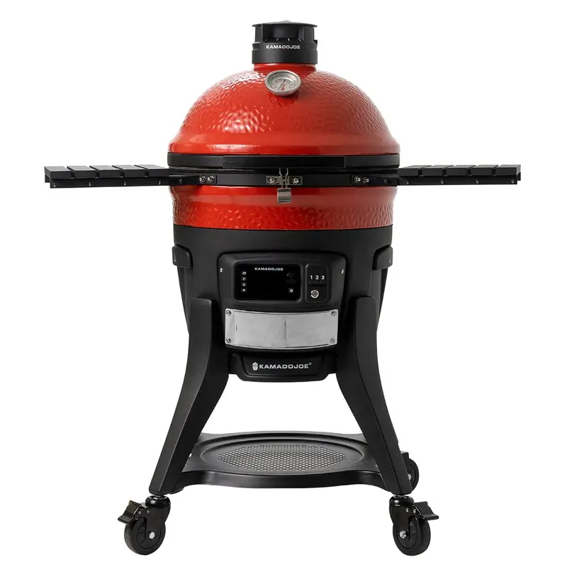 Kamado Joe Konnected Digital Smart Grill & Smoker – Black/Red Edition 1