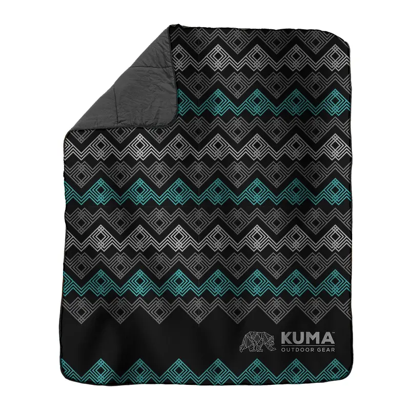 Kuma Kamp Blanket – Peaks N' Valleys Outdoor Throw 1