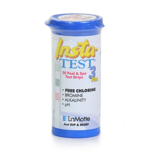 Lamotte Insta-Test 3+ Pool And Hot Tub Test Strips – 50-Pack Quick-Dip Kit 1