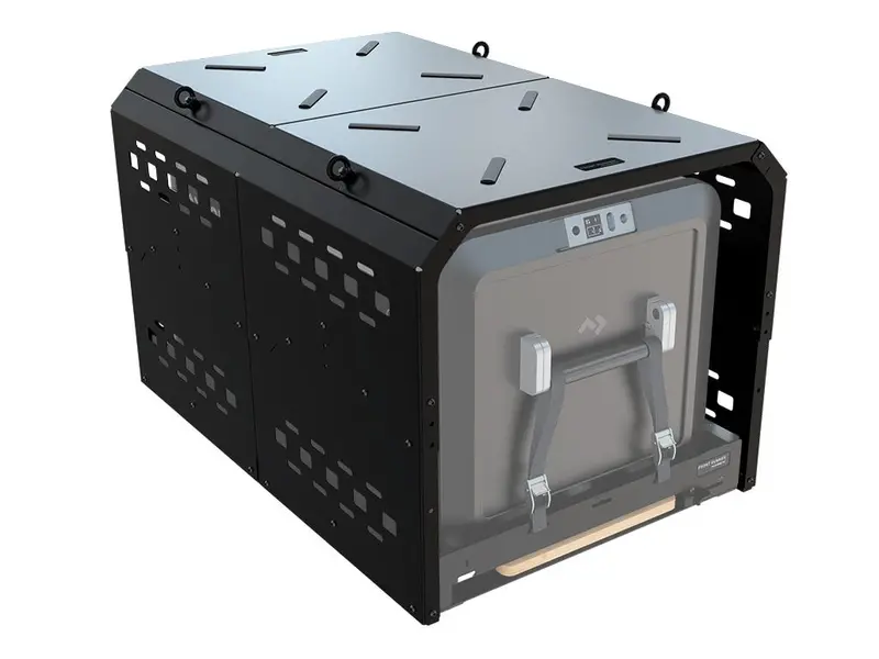 Large Fridge Security Cage For Vehicle Mounting 1