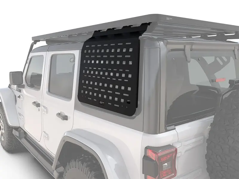Left-Hand Side Exterior Rear Window Molle Panel Kit For Jeep Wrangler Jlu (4-Door) 1