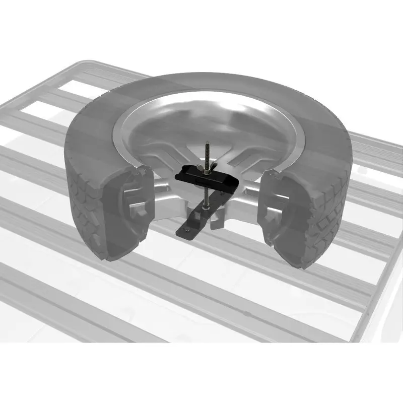 Low-Profile Spare Wheel Clamp – Secure, Slim-Mount Tire Carrier 1