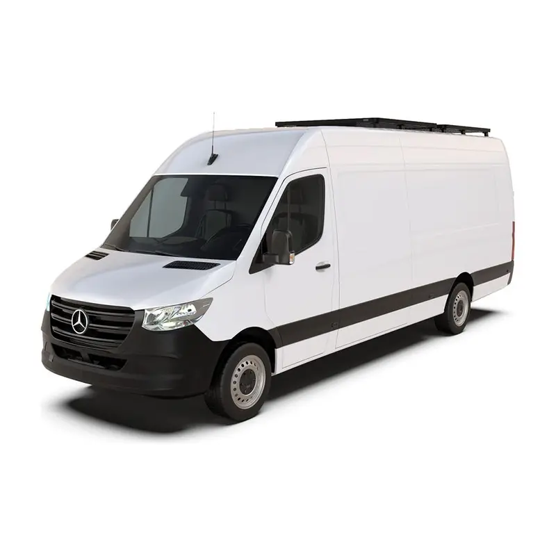 Mercedes-Benz Sprinter 170In L3 Long Wheelbase Roof Rack Kit With Oem Track Mounts (2006–Present) – Slimline Ii Tall 1