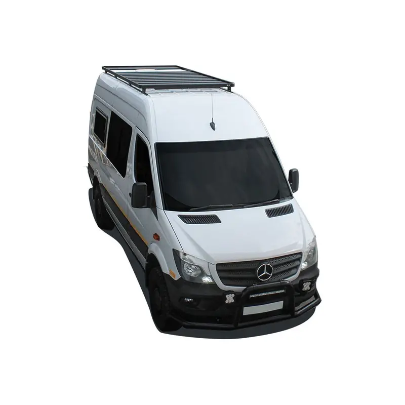 Mercedes-Benz Sprinter (2Nd/3Rd Gen, 144″/170″ Wheelbase) Slimline Ii Roof Rack Kit – Tall, With Oem Tracks – 2006–Present 1