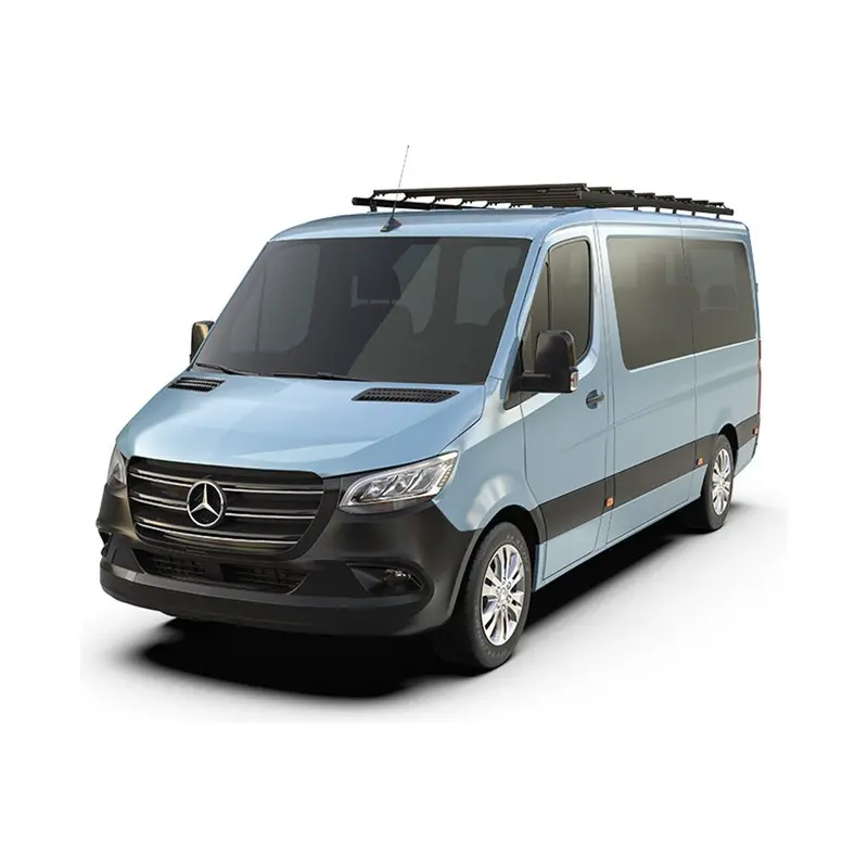 Mercedes-Benz Sprinter L2H1 (144″ Mwb, Standard Roof, 2007–Present) Slimpro Roof Rack 1