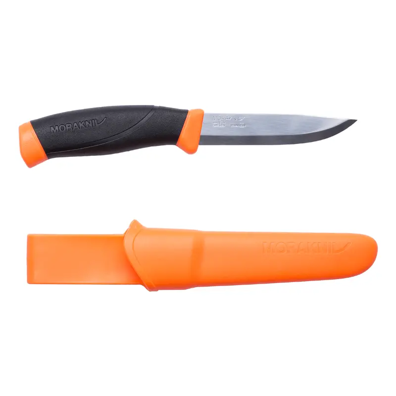 Morakniv Companion Fixed-Blade Knife – Stainless Steel (Small) 1