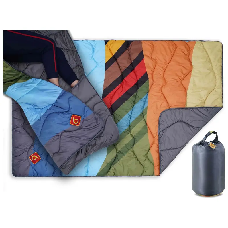 Muthatucka Ultra-Soft Camping Blanket – Reversible Design 1