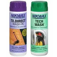 Nikwax Tech Wash & Tx Direct Waterproofing Twin Pack 1