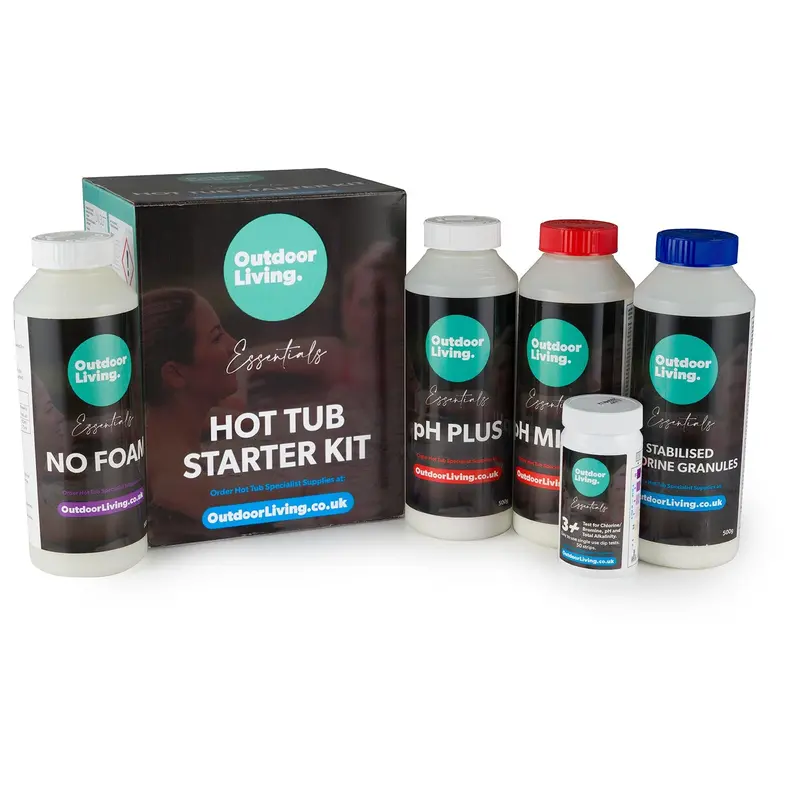 Outdoor Living Chlorine-Based Hot Tub Starter Chemical Kit 1