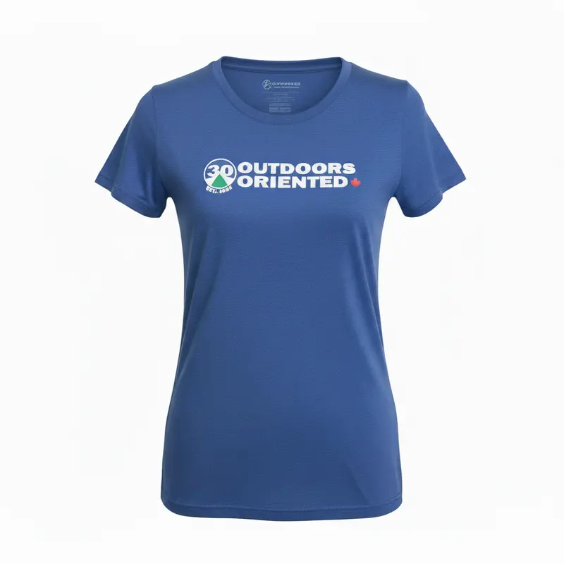 Outdoors Oriented 30Th Anniversary Short Sleeve Tee – Women'S 1