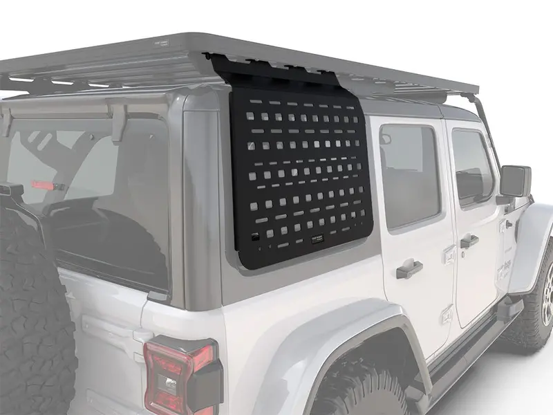 Right-Hand Side Exterior Rear Window Molle Panel Kit For Jeep Wrangler Jlu (4-Door) 1