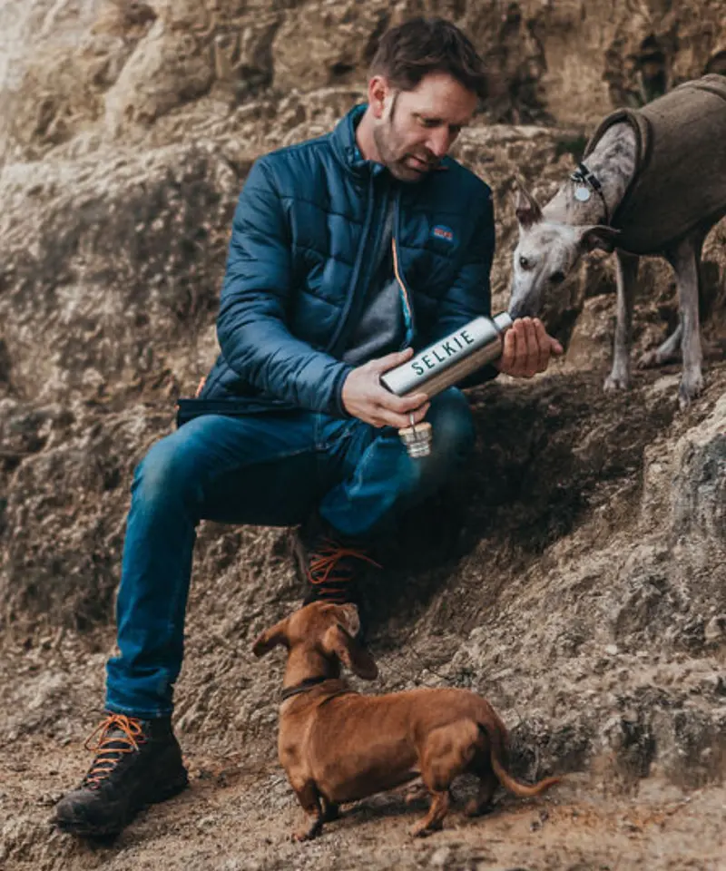 Selkie Stainless Steel Water Canteen – Branded Logo Edition 1