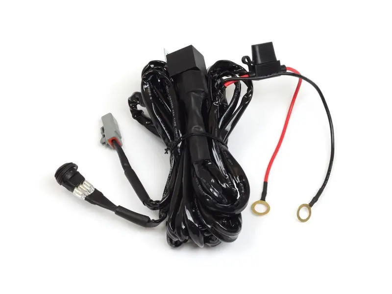 Single Led Light Wiring Harness With Atp Connector 1