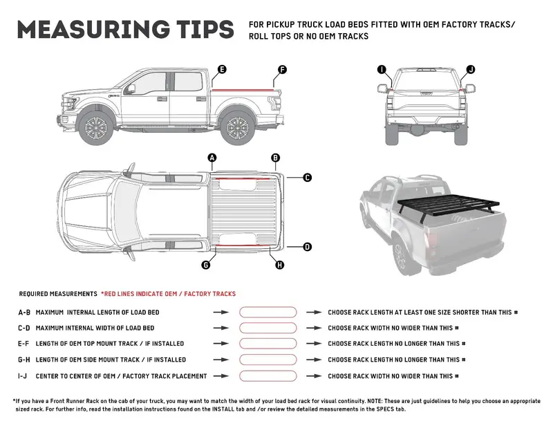 Slimline Ii Pickup Truck Bed Rack Kit – 1255Mm W × 1560Mm L 1