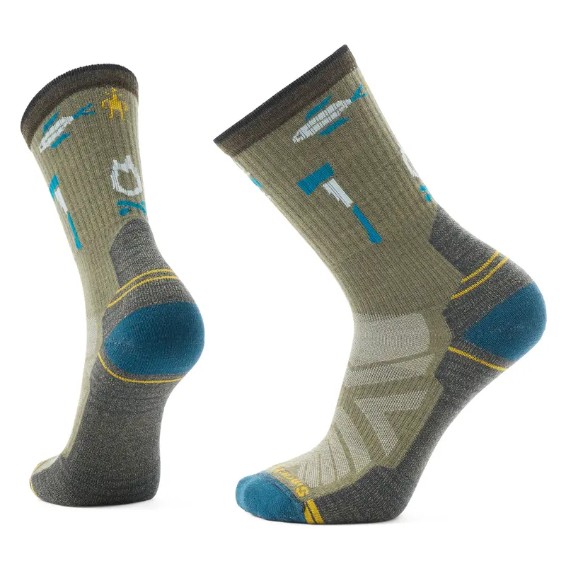 Smartwool Men’S Hike Light Cushion Camp Gear Crew Socks 1