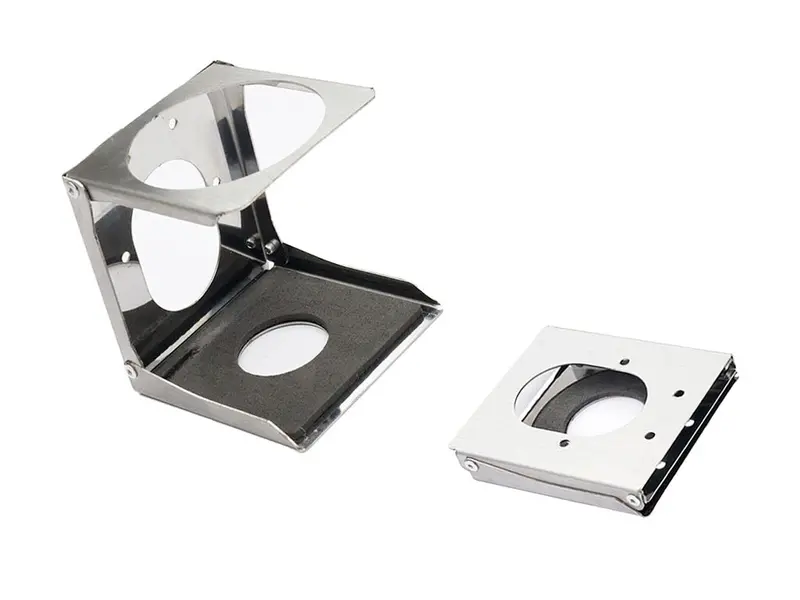 Stainless Steel Collapsible Cup Holder For Vehicle Interiors 1