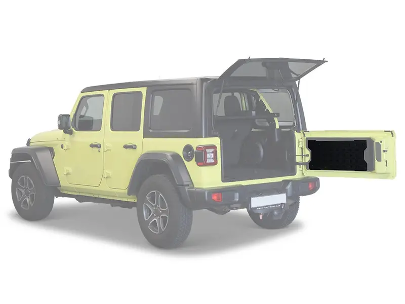Tailgate Molle Panel For Jeep Wrangler Jl 1