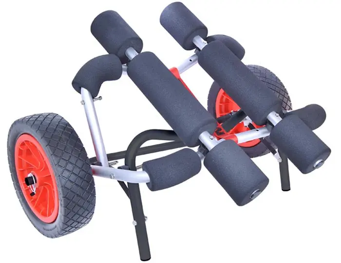 Widetrak Atb Large Kayak And Canoe Transport Cart – Flat-Free Tires 1