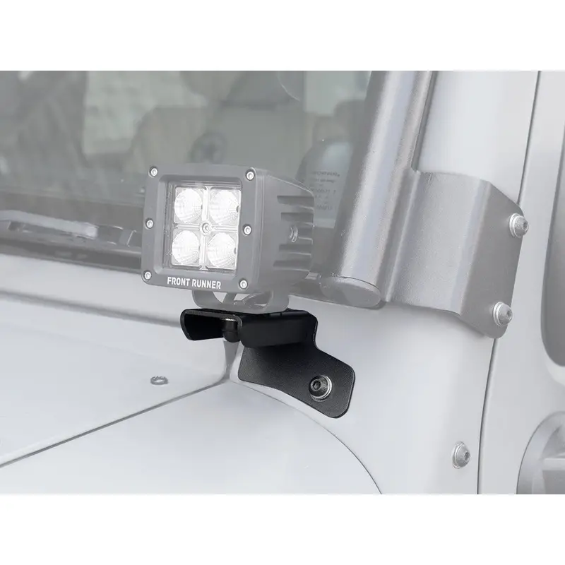 Windshield-Mount Spot Light Brackets For Jeep Wrangler Jk & Jku 1
